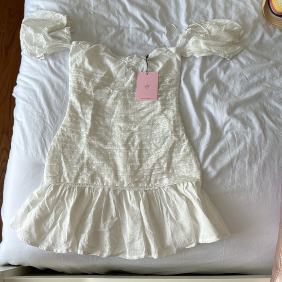 Hello Molly St. cloud Dress White Size US 2 New with Tags - Picture 3 of 8